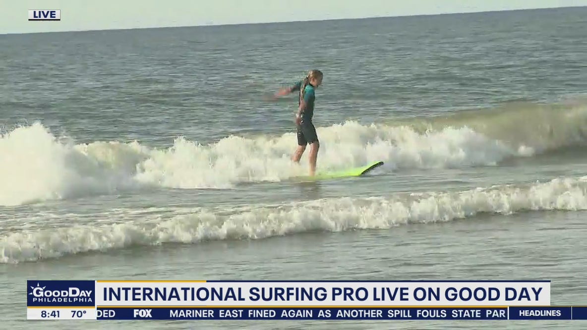 Surfing Ocean City with pro Rob Kelly